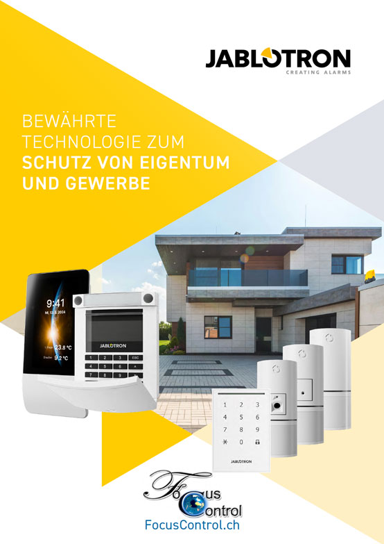 Jablotron 100 Broschüre